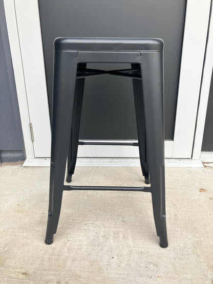BLACK Metal Bar Stools